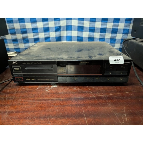 432L - JVC XL-E3 Compact Disc player