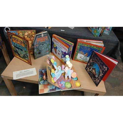 448 - collection of children's pop-up and board books, prominently featuring 