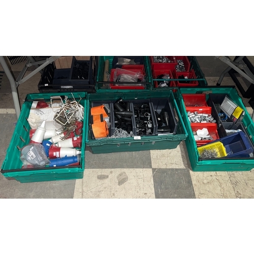 215 - Industrial electrical components, specifically 110V site sockets and plugs