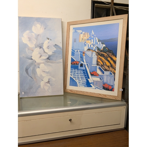60W - framed art print titled 
