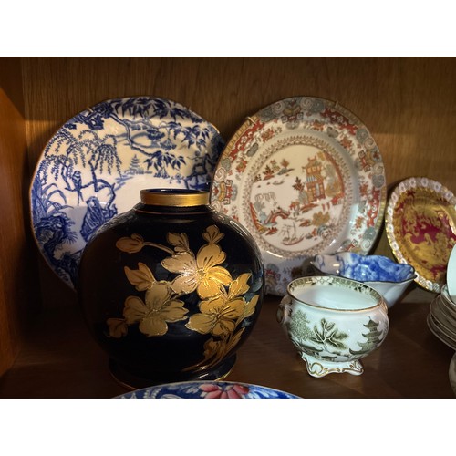 59 - assorted vintage and antique ceramic and porcelain tableware