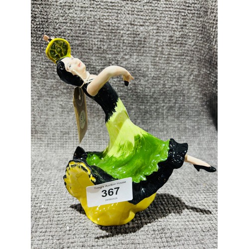 367 - Limited edition Lorna Bailey rare flamenco dancer 