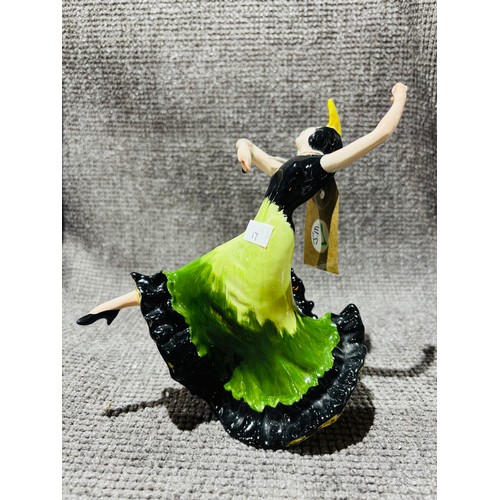 367 - Limited edition Lorna Bailey rare flamenco dancer 