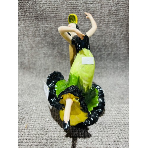367 - Limited edition Lorna Bailey rare flamenco dancer 