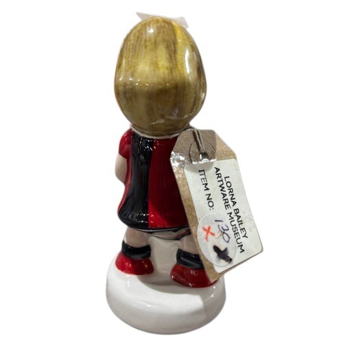 350 - Lorna Bailey Artware – rare limited edition “Izzy Bailey” ceramic figure, depicting Lorna Bailey’s d... 