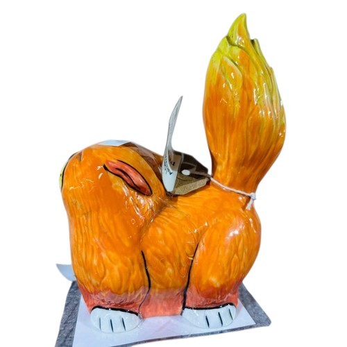 357 - Lorna Bailey Artware “Marmalade The Cat”, limited edition No. 61 of only 75 produced worldwide. Hand... 