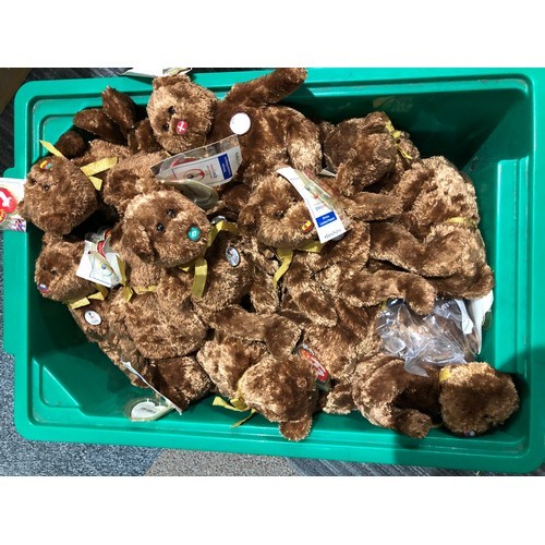 127 - Complete set of beanie babies from the 32 countries in FIFA 2002