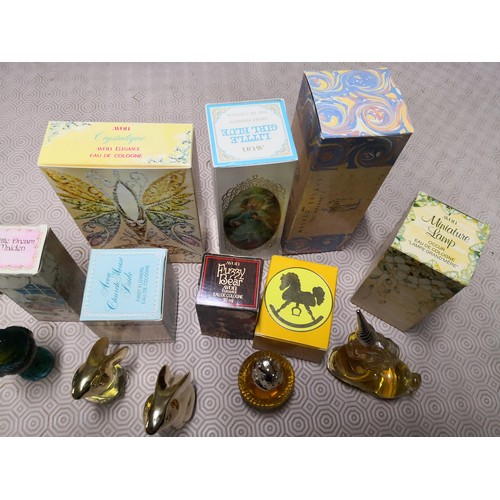 718 - Selection of vintage perfumes and bottles