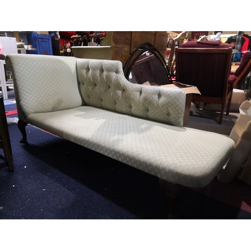 767 - Left hand chaise lounge measuring 160 cms long x 66 cms deep