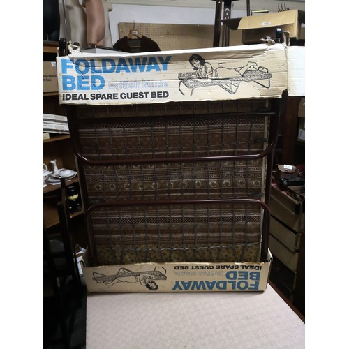 846 - vintage foldaway bed unused