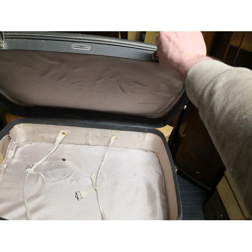 868 - 3 suitcases including a vintage Revelation planned suitcase in fair to good condition