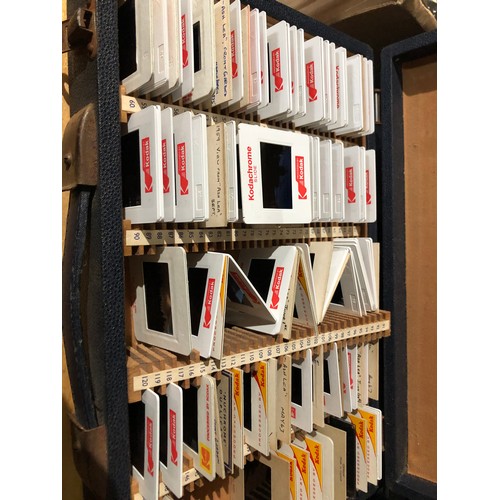 858 - 4 boxes of vintage slides