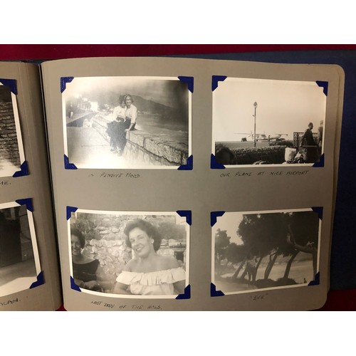773 - Vintage photo album of family holidays abroad