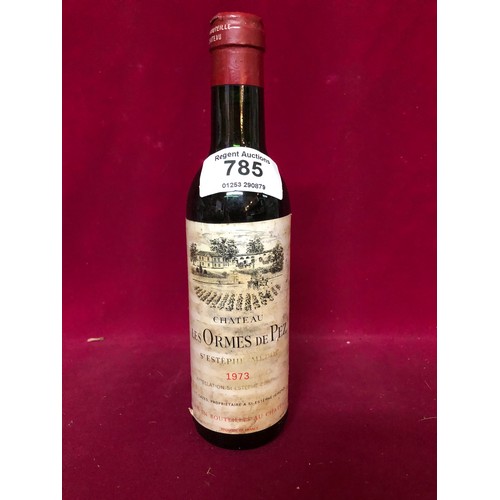 785 - Bottle of Chateau Les Ormes De Pez wine