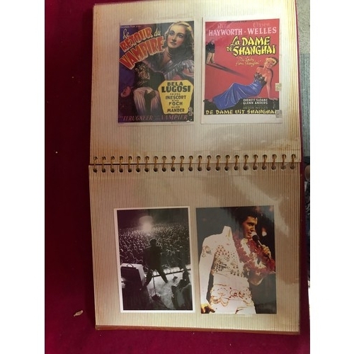 771 - Album of movie star postcards
