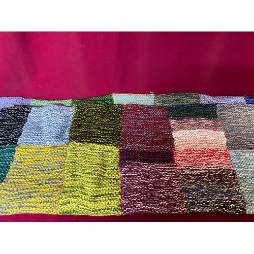 480 - 2 vintage 100% wool handmade blankets