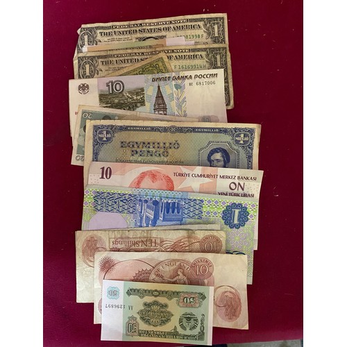 25 - Collection of old bank notes