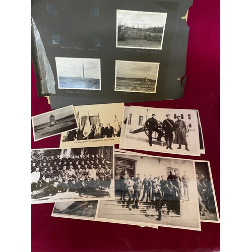 44 - Case of military photos and ephemera