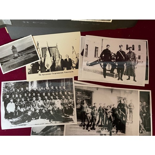 44 - Case of military photos and ephemera