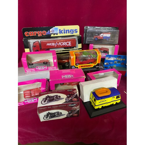 63 - 23 mixed diecast models including Norev, Majorette and base toys