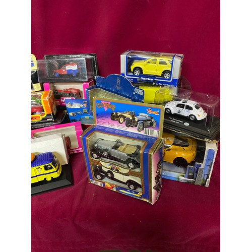 63 - 23 mixed diecast models including Norev, Majorette and base toys