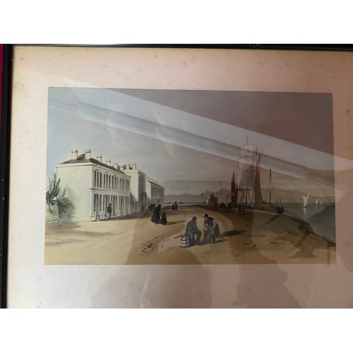 699 - Selection of 4 Fleetwood prints  presented to Peter Hesketh Fleetwood MP in 1838. Also, a picture of... 