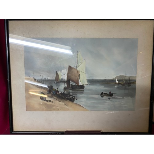 699 - Selection of 4 Fleetwood prints  presented to Peter Hesketh Fleetwood MP in 1838. Also, a picture of... 