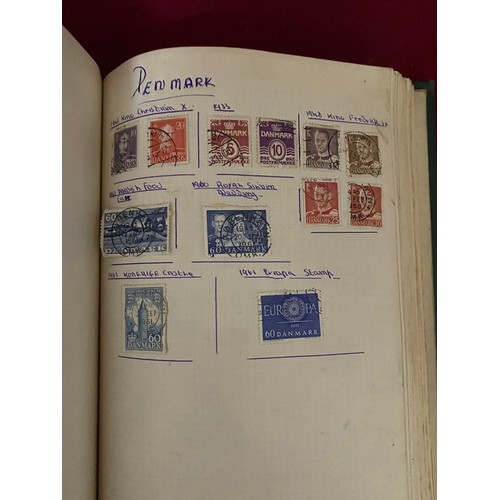 707 - 2 stamp albums