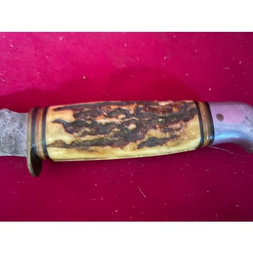 658 - Original Bowie Knife and Horn handle knife.