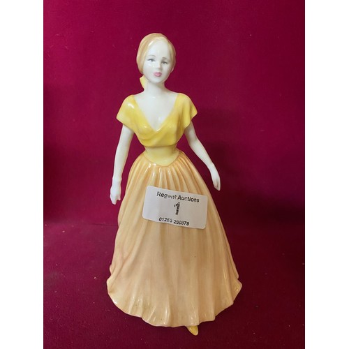 1 - Selection of Royal Doulton ladies,  'Becky' and 'Happy birthday 2004'