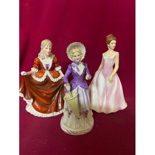 2 - Selection of 6 collectable ladies including 'Emma' by leonardo, 'Emma' by Francesca, 'Felicity' by L... 