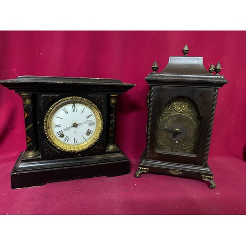 36 - 2 decorative clocks