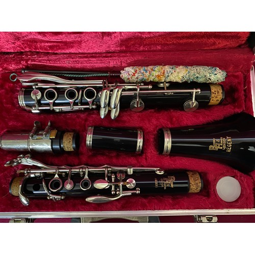 216 - Regent Clarinet from Boosey and Hawks of London, in carry case.