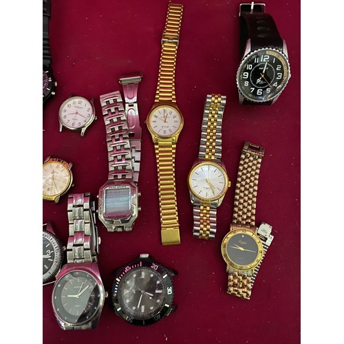 63 - 14 gents wrist watches including Avia, Ascot, Ben Sherman