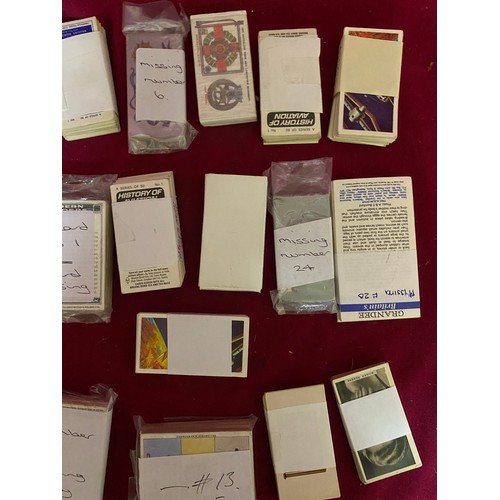 96 - Bag of tradecards, teacards and cigarette cards