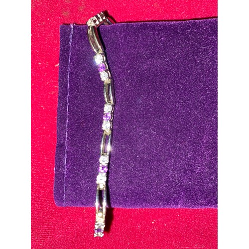 101 - Sterling silver bracelet