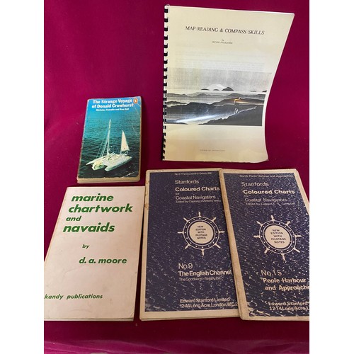 235 - Maritime Maps, Charts, Navigation and Channel Pilot 1st Edition book 1971