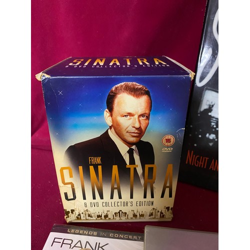 247 - Frank Sinatra books, CD's and DVD's