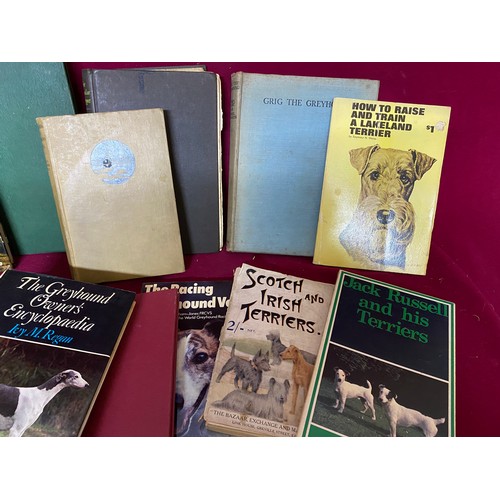 267 - Breeding, Racing and Training Greyhound, Whippet, Terriers, Lurchers Hardback books by H. Montagu Ha... 