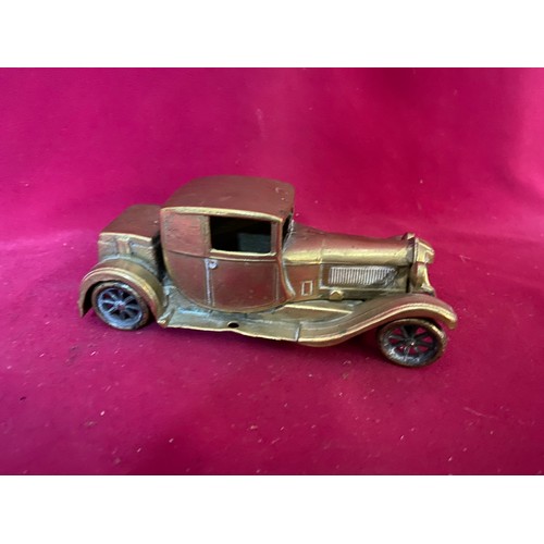 335 - Antique 1928 Brass Bugatti Tipo 44