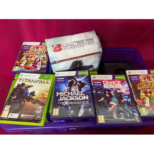 326 - Box of PS2, Xbox 360 and PC games