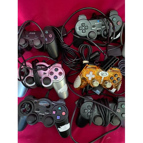 328 - Selection of 10 x Playstation and Xbox controllers