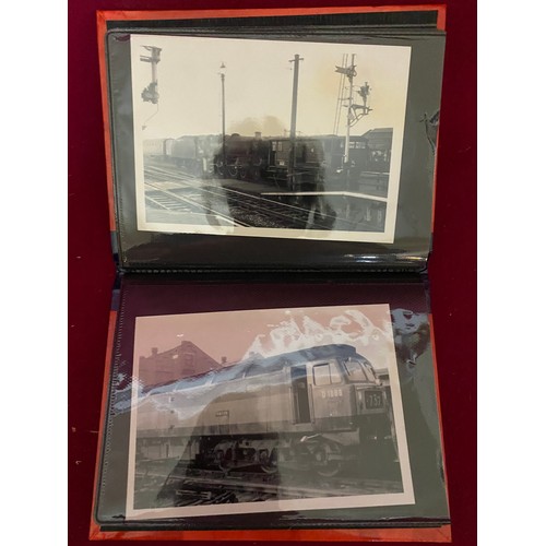 116 - 2 Albums of original 1960's railway photo's