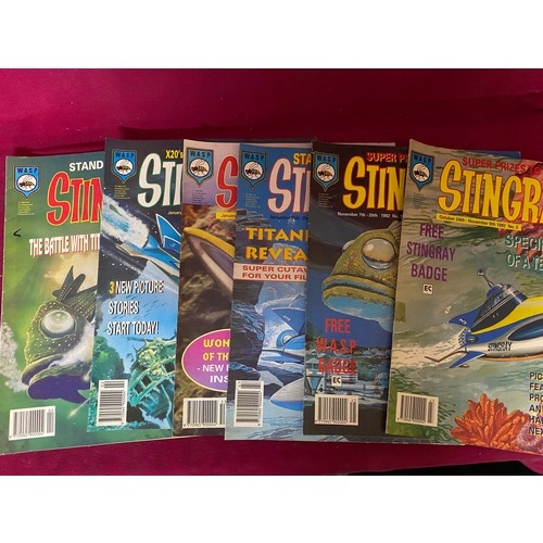 227 - Selection of 31 Stingray magazines from the 1990's excellent condition