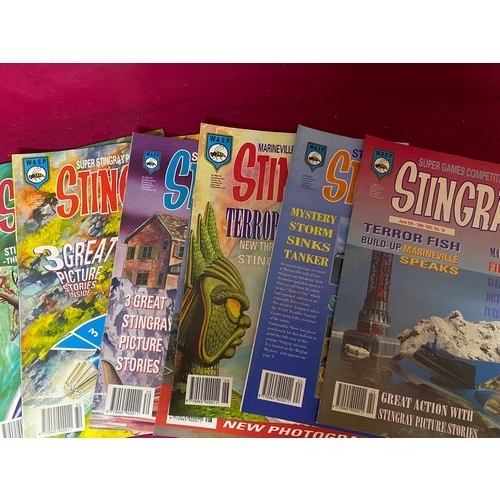 227 - Selection of 31 Stingray magazines from the 1990's excellent condition