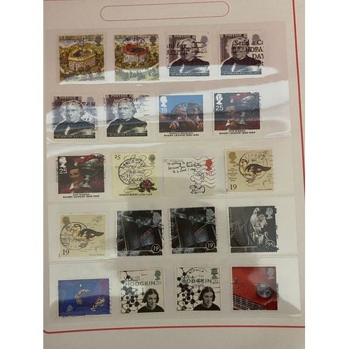 271 - Collection of British Stamps, James Bond and James Dean Postcards. Box of mixed coins with rail Maga... 