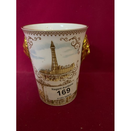 169 - Limited edition no.213 of 500 Blackpool - Progress beaker/cup