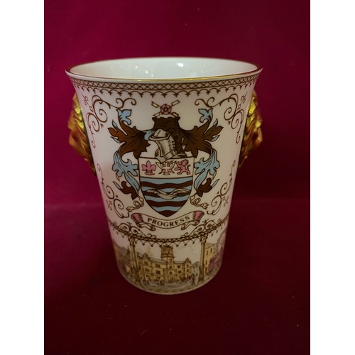 169 - Limited edition no.213 of 500 Blackpool - Progress beaker/cup