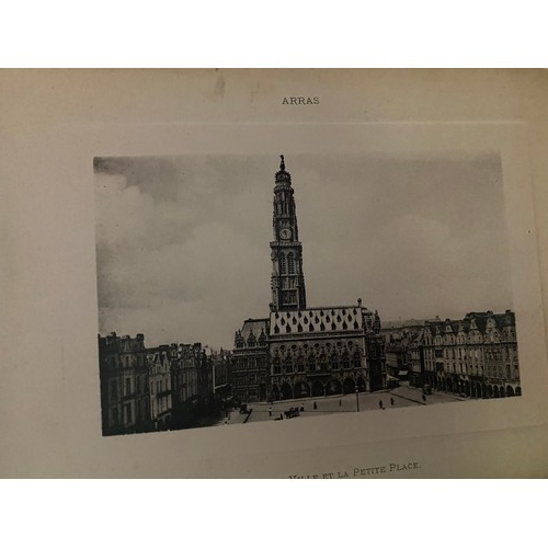 197 - WW1 photo book Arras before and after German bombardment