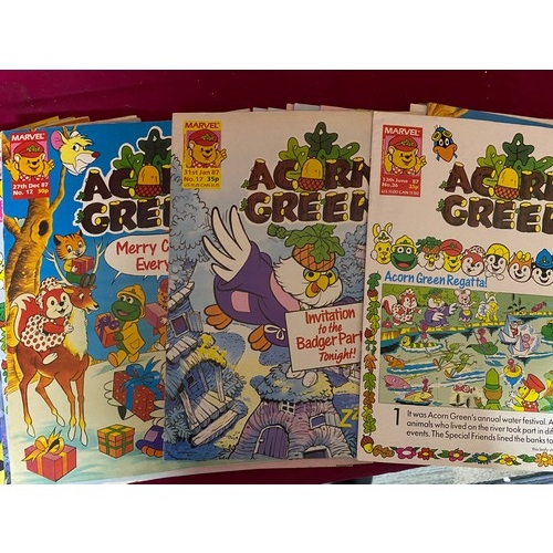 287 - Selection of 1980's Acorn Green comics